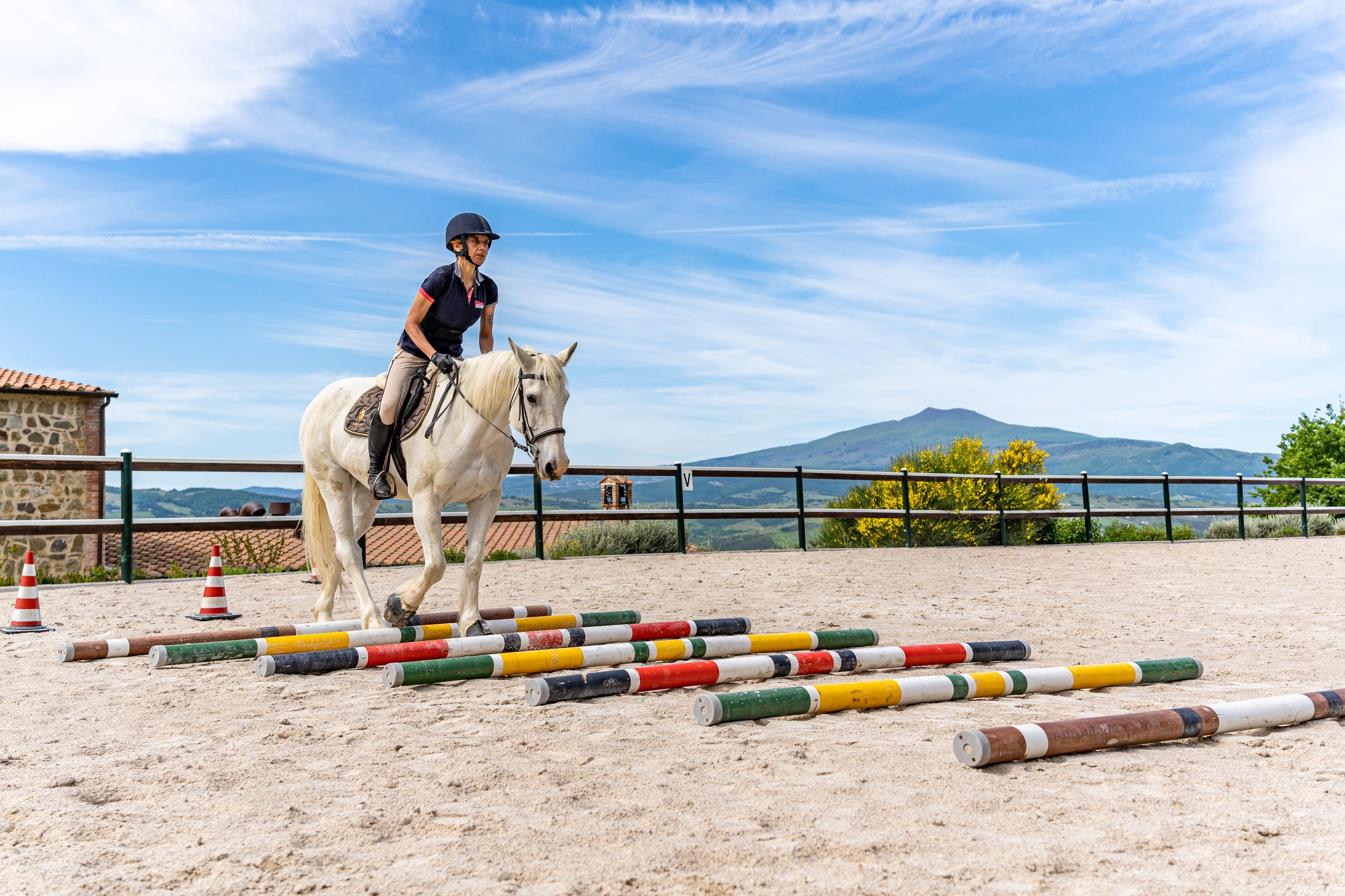Podere Val D'Orcia - Tuscany Equestrian Sarteano Buitenkant foto