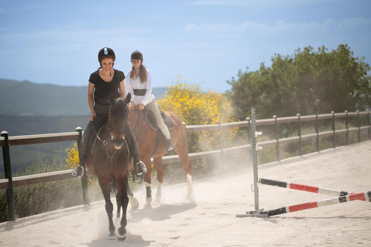 Podere Val D'Orcia - Tuscany Equestrian Sarteano Buitenkant foto
